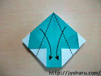 B　簡単！折り紙遊び★兜の折り方_html_29660bf6